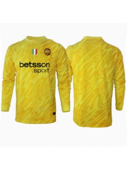 Billige Inter Milan Keeper Bortedrakt 2024-25 Langermet